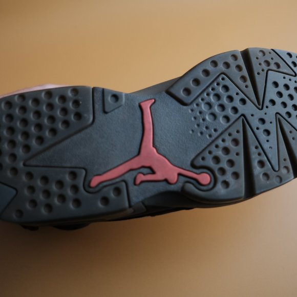 Paris Saint Germain x Air Jordan 6 Retro BG Iron Grey Nike Jordans - Picture 4 of 9